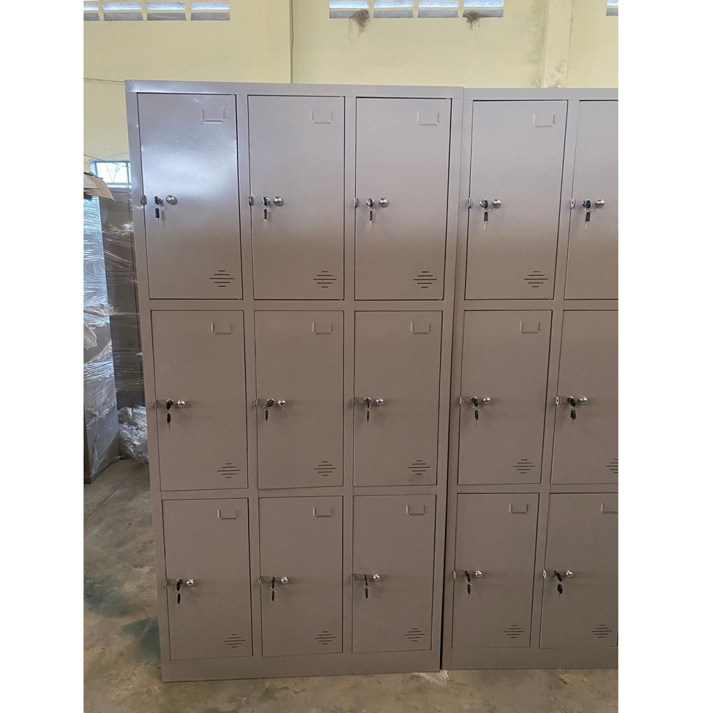 Tủ locker hàn liền 9 ngăn